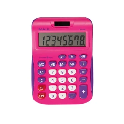 Afbeelding van Maul Bureaurekenmachine Mj 550, Junior, Zwart