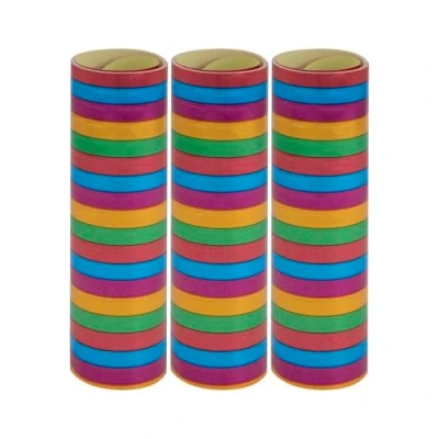 Afbeelding van Idena 30560 Metallic 3 rollen met 18 van FSC gecertificeerd papier voor feest of verjaardagsdecoratie