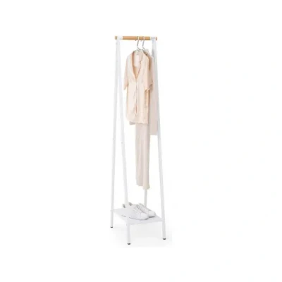 Afbeelding van Borden Linn kledingrek 170 cm, WitWit, 1 maat