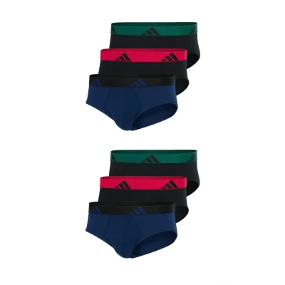 Afbeelding van adidas Sportswear 6PACK Slip, Heren, Maat: Large, Dunkelblau schwarz