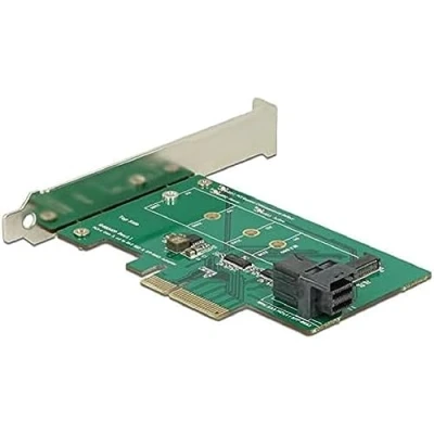 Afbeelding van Delock PCI Express x4 Controleur, Laag Profiel, Storage controller