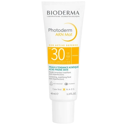 Afbeelding van Bioderma Crème Photoderm AKN Mat Fluide Correcteur SPF30