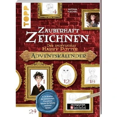 Afbeelding van Zauberhaft Zeichnen. Der inoffizielle Harry Potter Adventskalender