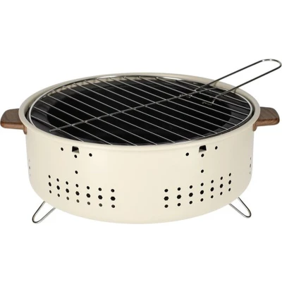 Afbeelding van JENS Living houtskool tafel BBQ Barbecue 32 cm