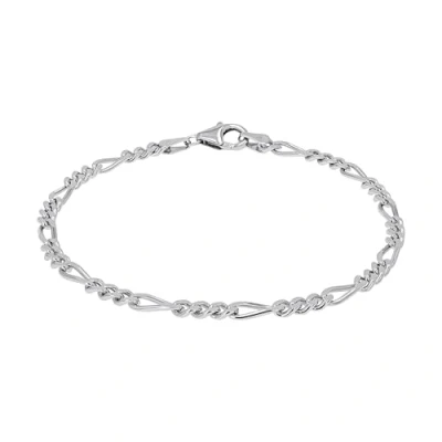 Afbeelding van Amor 9048311 925 Sterling zilveren uniseks armband voor dames en heren zilver Geen edelsteen, 19 centimeter, zilver, edelsteen