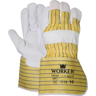 Afbeelding van SafeWorker Werkhandschoenen Nerfleder Maat 10/XL