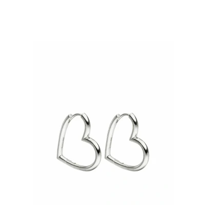 Afbeelding van Purelei Hearts Oorbellen, Dames, Maat: One Size, Silberfarben