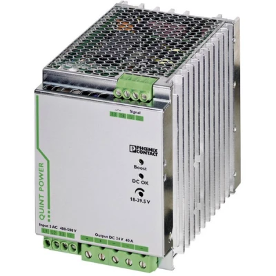 Afbeelding van Phoenix Contact QUINT PS/3AC/24DC/40 DIN rail netvoeding 24 V/DC 40 A 960 W Aantal uitgangen: 1 x Inhoud: stuk(s)