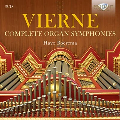 Afbeelding van Hayo Boerema Vierne: Complete Organ Symphonies (3 CD)