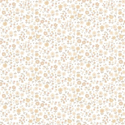 Afbeelding van ESTAhome behang bloemetjes beige 139578 0.53 x 10.05 m