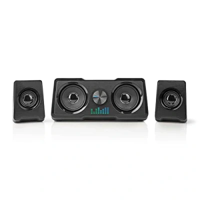 Image de Nedis Gaming GSPR21022BK Système de haut parleur canal 2.2 16 Watt (Totale) noir