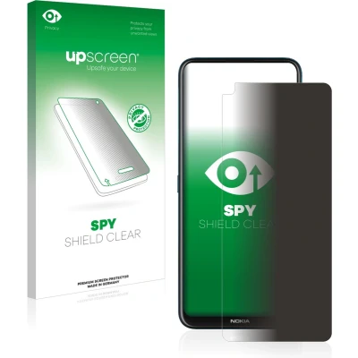 Afbeelding van upscreen Spy Shield Privacy Film (1 Stuk, Nokia 8.3 5G), Smartphone beschermfolie, Blauw