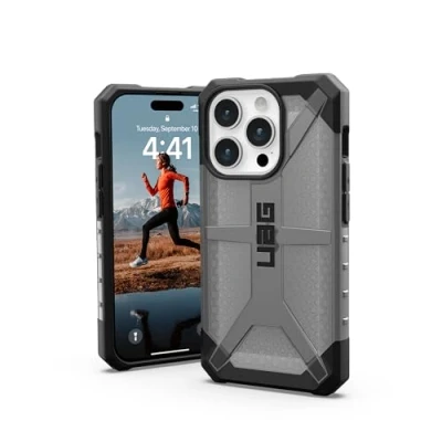 Afbeelding van UAG Plasma iPhone 15 Pro Hoesje ash grijs