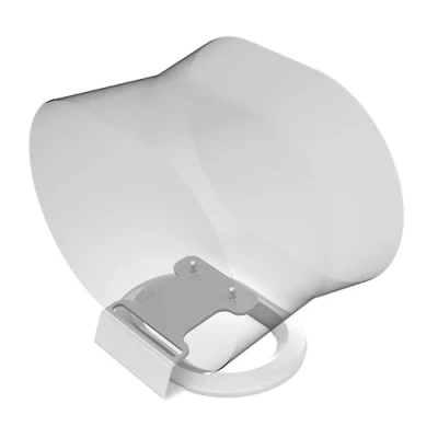 Afbeelding van Flexson FLXE300DS1011 speaker steun Bureau Acrylonitrielbutadieenstyreen (ABS), Roestvrijstaal Wit