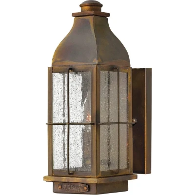 Afbeelding van Elstead Lighting, Wandlamp + plafondlamp, Bingham buitenwandlamp E14 Siena IP44 (E14)
