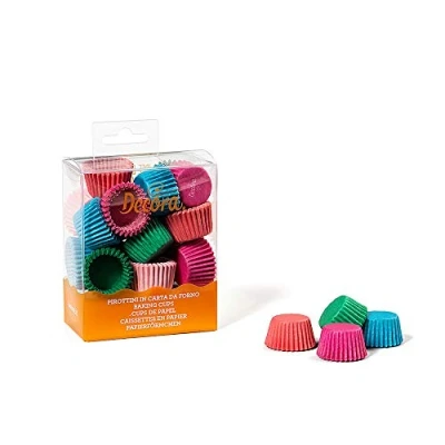 Afbeelding van Cupcake Cups MINI Kleurmix Ø27x17(h) mm 200 stuks