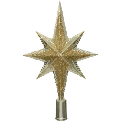 Afbeelding van Piek Ster Glitter Parel Decoris