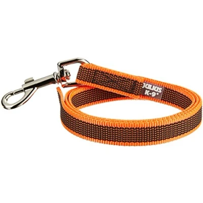 Afbeelding van Julius K9 antislip lijn, 1m / 20mm zonder handvat ORANJE