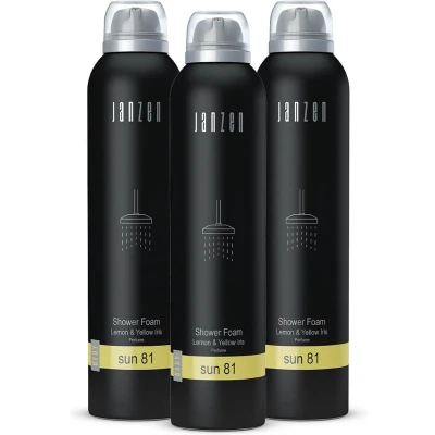 Afbeelding van JANZEN Shower Foam Sun 81 3 pack