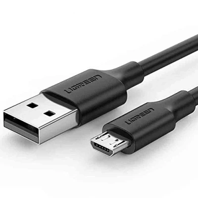 Afbeelding van Ugreen kabel USB micro 2A 2m zwart (60138)
