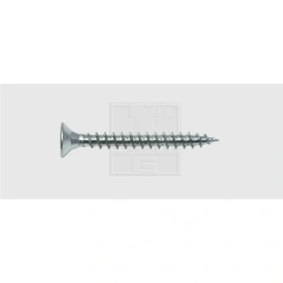Afbeelding van SWG Spaanplaatschroeven 4.5 mm 45 Kruiskop Pozidriv Staal Verzinkt 500 stuk(s)