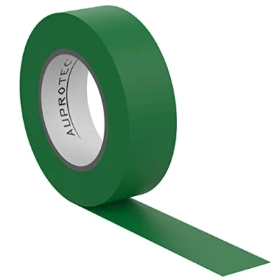 Afbeelding van AUPROTEC 1 x VDE isolatietape groen 15 mm 10 m PVC voor elektricien DIN EN 60454 3