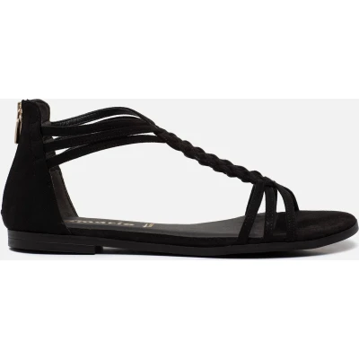 Afbeelding van Tamaris Sandalen zwart Textiel Dames Maat 37