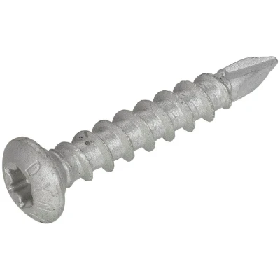 Afbeelding van Dynaplus paalhouderschroeven 8.0 x 50 mm ovaalkop staal AR coating TX 40 (Per stuks)