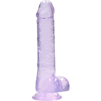 Afbeelding van 8&quot; / 20 cm Realistic Dildo With Balls Purple