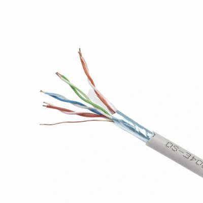 Afbeelding van FTP Cat5E Lan kabel, stug, 100 meter