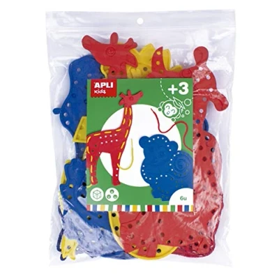 Afbeelding van Apli Kids Dieren rijgen