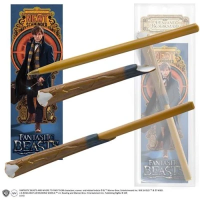 Image de Stylo et Marque Pages The Noble Collection Norbert Dragonneau