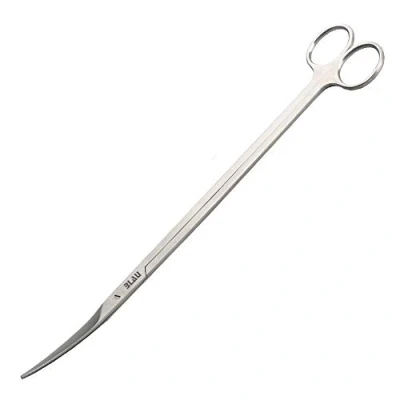 Afbeelding van Blau Gebogen Schaar 26 cm Aquarium