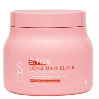 Afbeelding van Sacha Care Rituel Long Hair Elixir B Tox met ricinusolie voor glanzend, gerevitaliseerd en sterk haar, intensief voedend gezond 500 ml