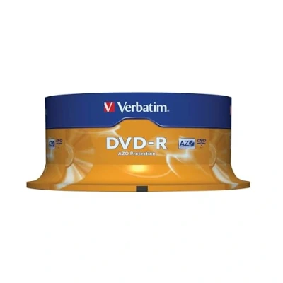 Afbeelding van Verbatim dvd recordable R, spindel van 25 stuks