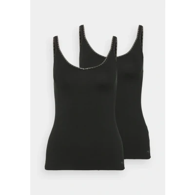 Afbeelding van Sloggi GO 2 PACK Hemd, Dames, Maat: 65A C. 70A/B, Black