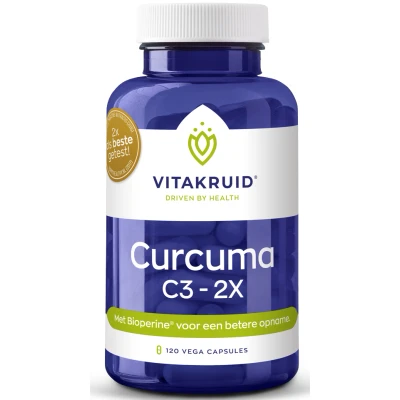 Afbeelding van Vitakruid Curcuma C3 2X Capsules