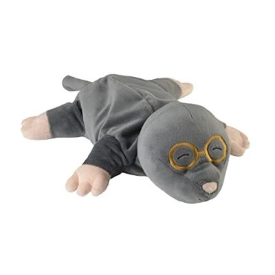 Afbeelding van Warmies Warmte/magnetron opwarm knuffel Mol grijs 35 cm pittenzak