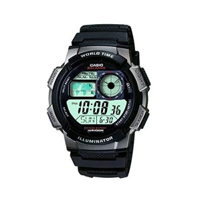 Afbeelding van Casio Collection herenhorloge, Zwart Grijs
