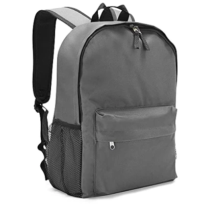 Afbeelding van Waytex 71061 Rugzak met computervak 15,6 inch waterdicht polyester stof meerdere zakken grijs