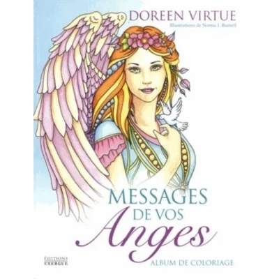 Image de Messages de vos anges Album coloriage
