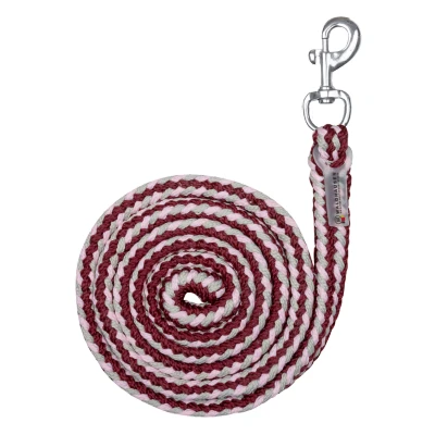 Image de Waldhausen Corde pour Licol Plus avec Mousqueton Velvet Red/Rose/BeigeVendu par Agradi