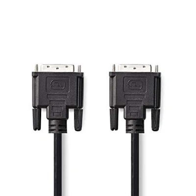 Afbeelding van DVI D kabel Nedis 10 meter (Dual Link, 100% koper, Zwart)