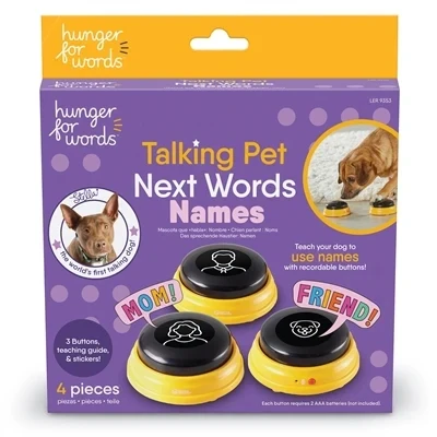 Afbeelding van Hunger For Words Talking Pet Next Names