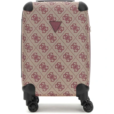 Afbeelding van Guess Berta 18 In 8 Wheeler claret logo Handbagage koffer