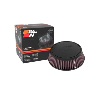 Afbeelding van K&amp;N Universele conische luchtfilter flens 103 mm, onderste diameter 175 bovenste 149 hoogte 56 met ventilatieopening (RU 4480)