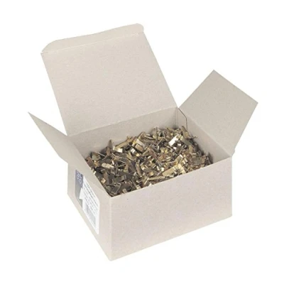 Afbeelding van ALCO Albert 1000 stuks messing platte koptang 590/6 lengte 19 mm