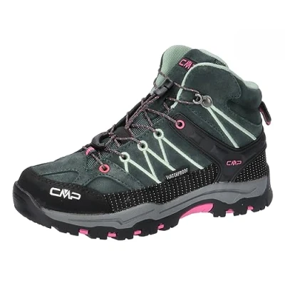 Afbeelding van CMP Kids Rigel Mid Trekking Shoe Wp Uniseks Kinderwandelschoenen, Lake Gloss