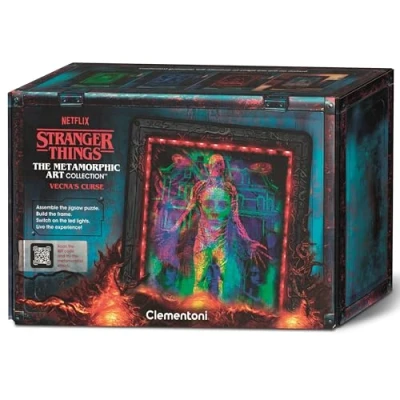 Afbeelding van Clementoni Puzzel Stranger Things morphing Collection Vecna met RGB verlichting en effect 520 stukjes