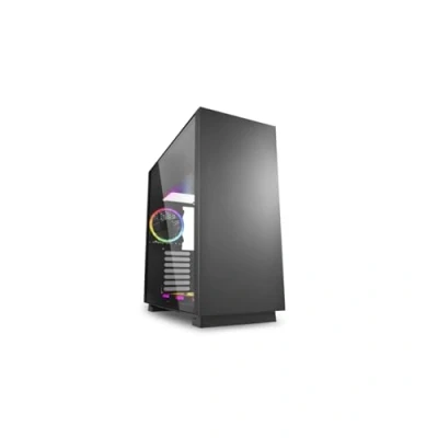Afbeelding van Sharkoon Pure Steel RGB Midi tower PC behuizing Zwart